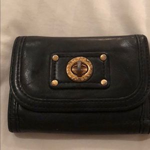 Marc by Marc Jacobs black leather wallet